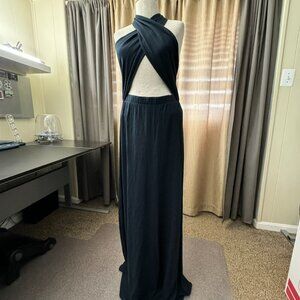 - Free People Beach Limitless Convertible Dress Navy Stretchy MEDIUM    - 1B2232
